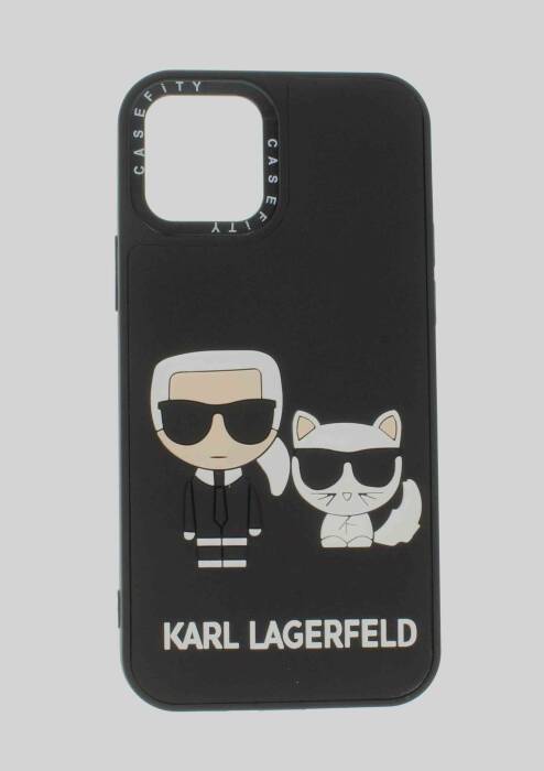 Apple iPhone 11 Kabartmalı Kılıf Karl Lagerfeld - 3