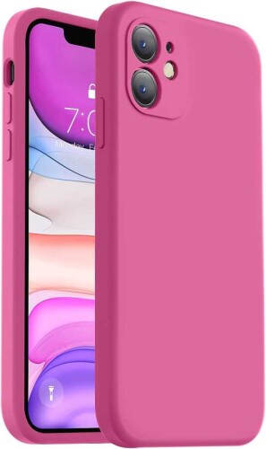 Apple iPhone 11 Kamera Korumalı Pembe Lansman Kılıf 