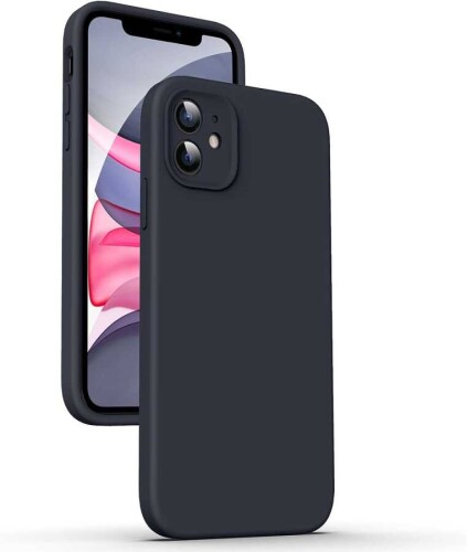 Apple iPhone 11 Kamera Korumalı Siyah Lansman Kılıf 