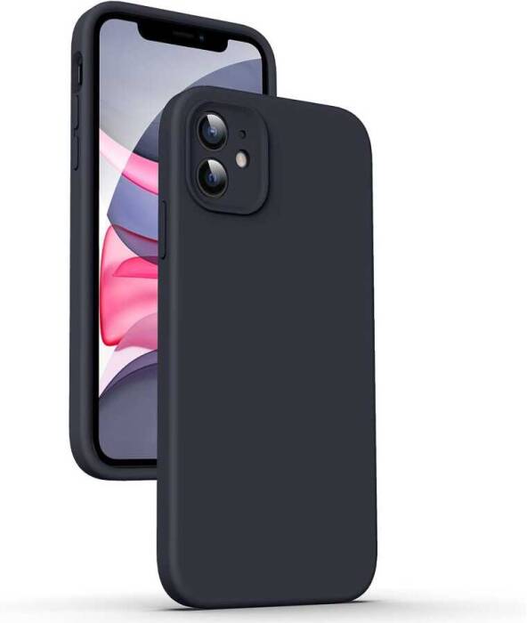 Apple iPhone 11 Kamera Korumalı Siyah Lansman Kılıf - 1