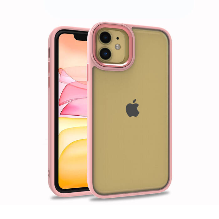 Apple iPhone 11 Kılıf Zore Flora Kapak - 1