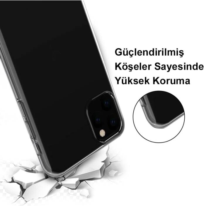 Apple iPhone 11 Şeffaf Kılıf - 5