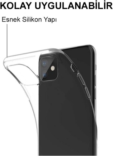 Apple iPhone 11 Şeffaf Kılıf - 2