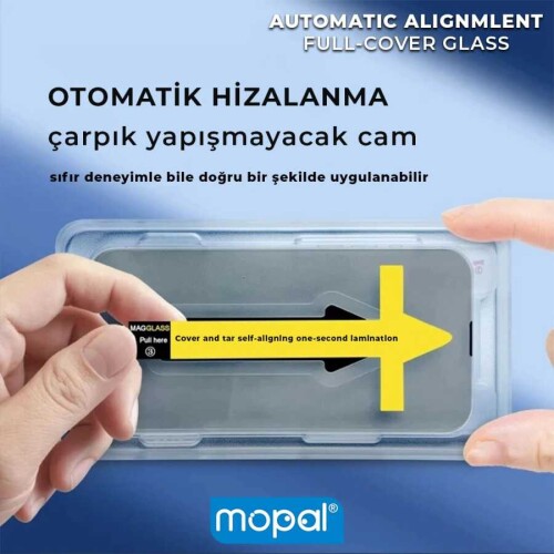 Apple iPhone 12 Otomatik Hizalamalı Kolay Kurulumlu Yeni Nesil Ekran Koruyucu - 3