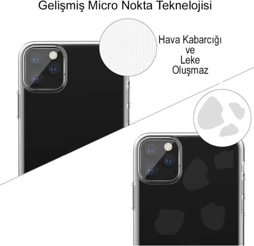 Apple iPhone 12 Şeffaf Kılıf - 4