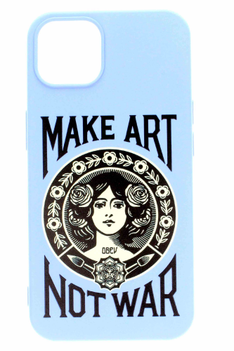 Apple iPhone 13 Lila Baskılı Kılıf Make Art - 3