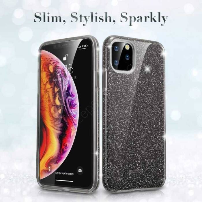 Apple iPhone 13 Pro Simli Siyah Brabus Kılıf - 2