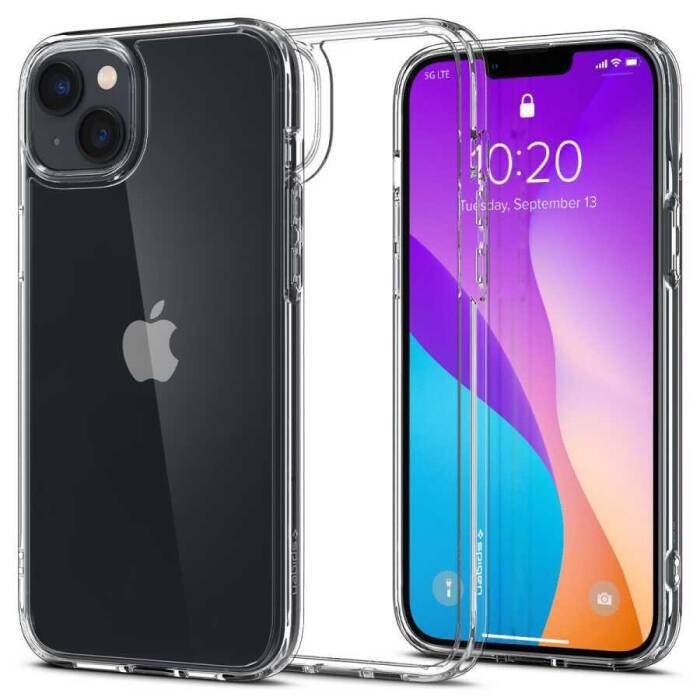 Apple iPhone 13 Sert Şeffaf Kılıf - 1