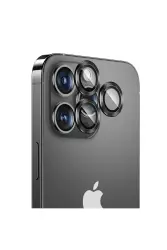 Apple iPhone 14 Pro Safir Lens Koruma Graphite - 1