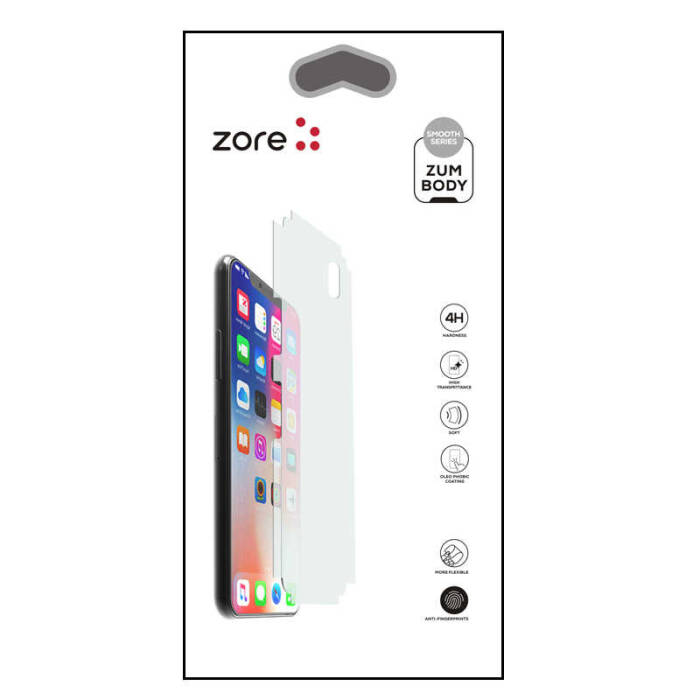 Apple iPhone 14 Zore Mat Zum Body Arka Koruyucu - 1