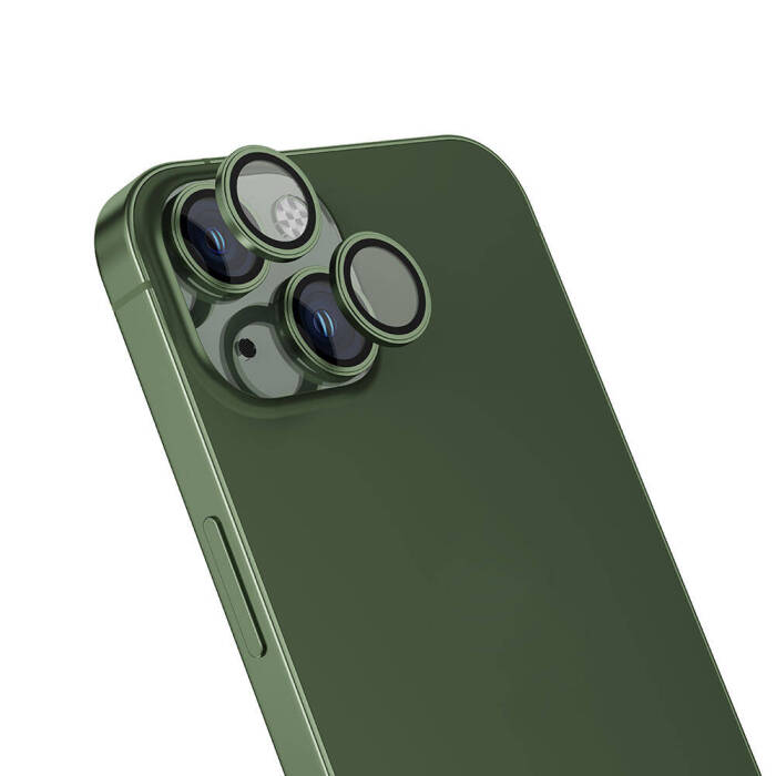 Apple iPhone 15 Plus Zore CL-15 Parmak İzi Bırakmayan Anti-Reflective Kamera Lens Koruyucu - 4