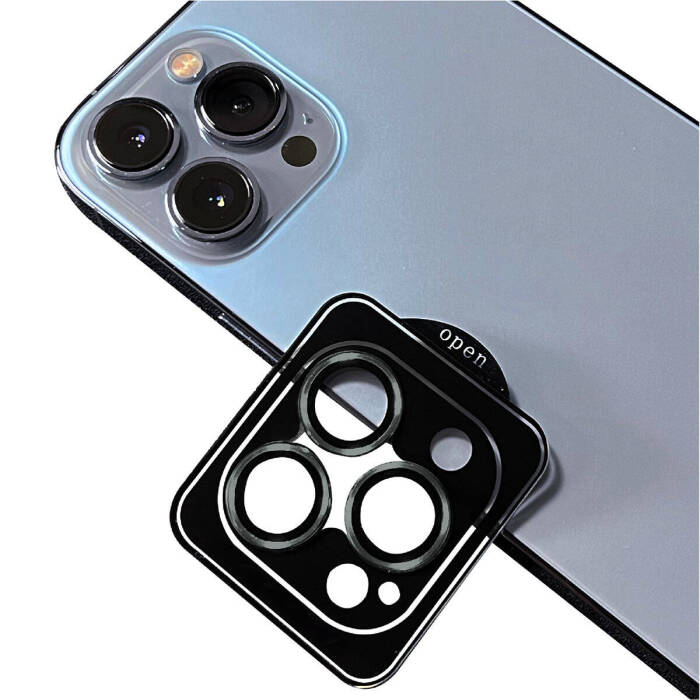 Apple iPhone 15 Pro Zore CL-11 Safir Parmak İzi Bırakmayan Anti-Reflective Kamera Lens Koruyucu - 2