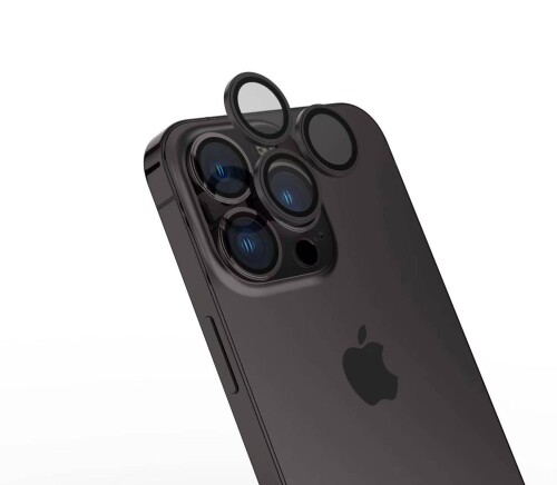 Apple iPhone 15 Pro Zore CL-15 Parmak İzi Bırakmayan Anti-Reflective Kamera Lens Koruyucu - 4