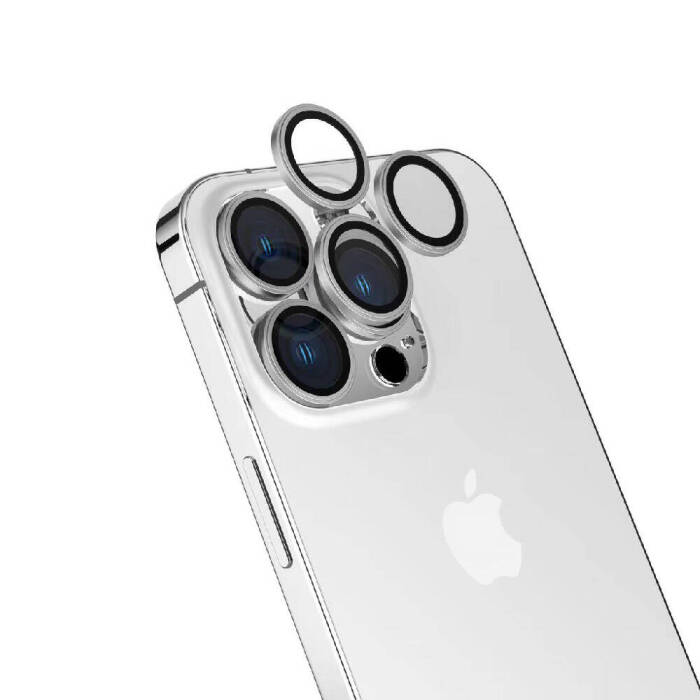 Apple iPhone 15 Pro Zore CL-15 Parmak İzi Bırakmayan Anti-Reflective Kamera Lens Koruyucu - 5