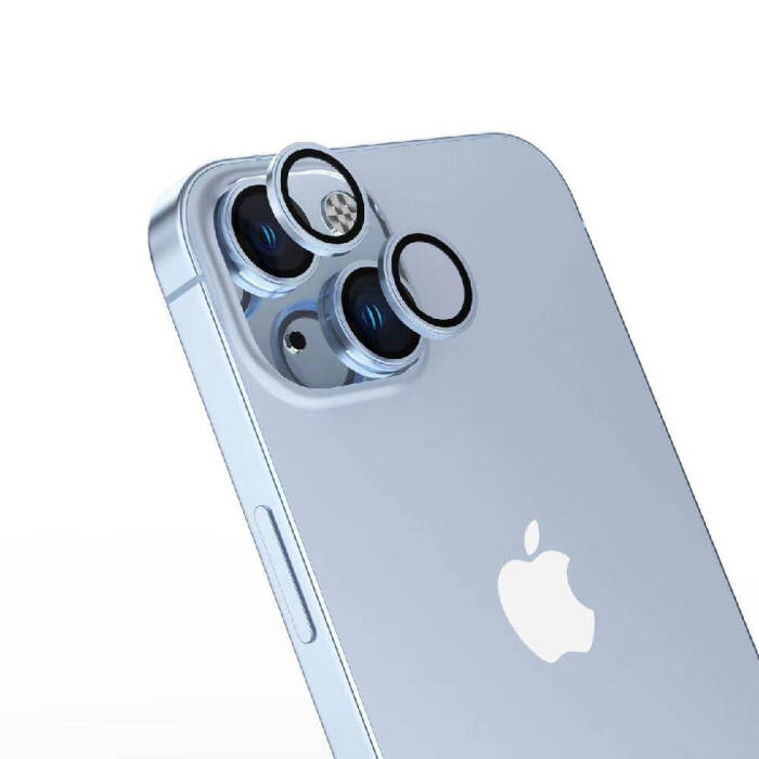 Apple iPhone 15 Zore CL-15 Parmak İzi Bırakmayan Anti-Reflective Kamera Lens Koruyucu - 5