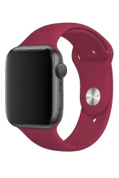 Apple Watch 3 Series (38mm) Fuşya Spor Kordon 