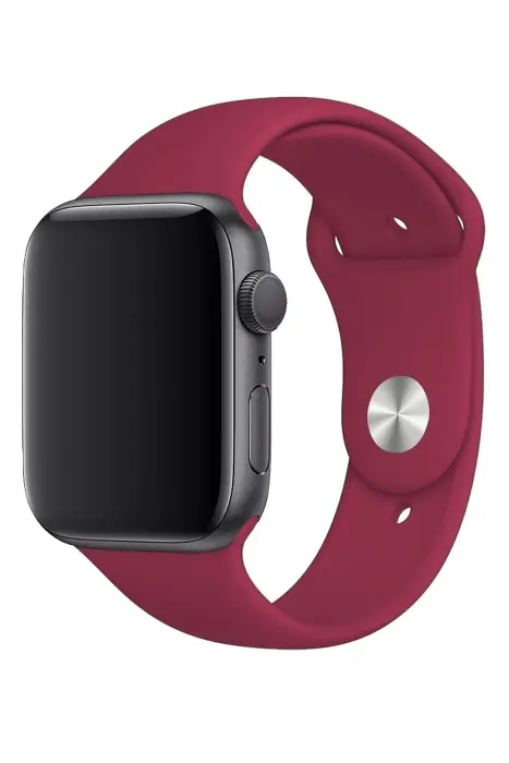 Apple Watch 3 Series (38mm) Fuşya Spor Kordon - 1