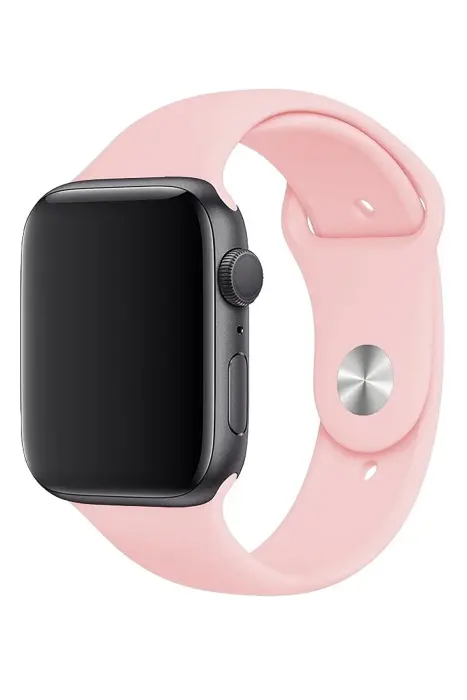 Apple Watch 3 Series (38mm) Pembe Spor Kordon - 1