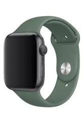 Apple Watch 3 Series (42mm) Haki Spor Kordon - 1