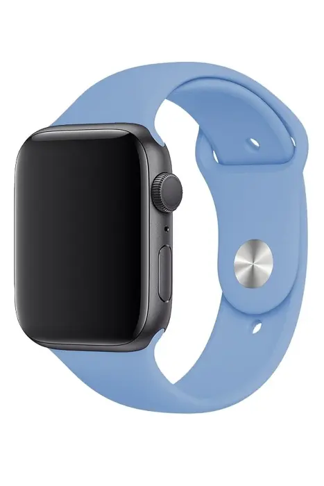 Apple Watch SE 1. ve 2.Nesil (40mm) Mavi Spor Kordon - 1