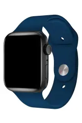 Apple Watch SE 1. ve 2.Nesil (40mm) Lacivert Spor Kordon 