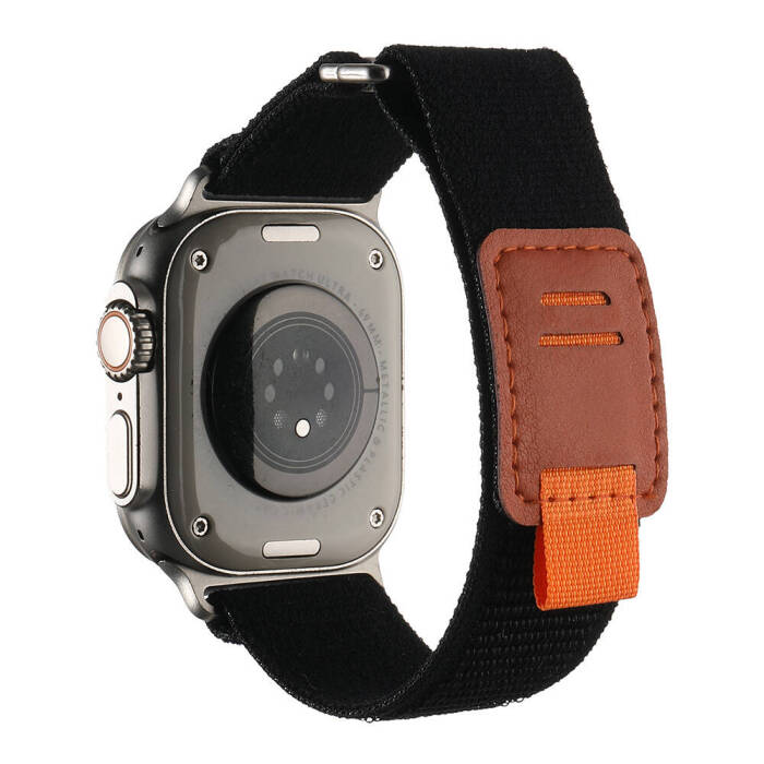 Apple Watch Ultra 49mm Hasır Kordon Zore KRD-106 Strap Kayış - 2