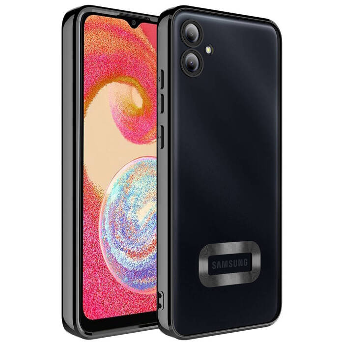 Galaxy A05 Kılıf Kamera Korumalı Logo Gösteren Zore Omega Kapak - 8