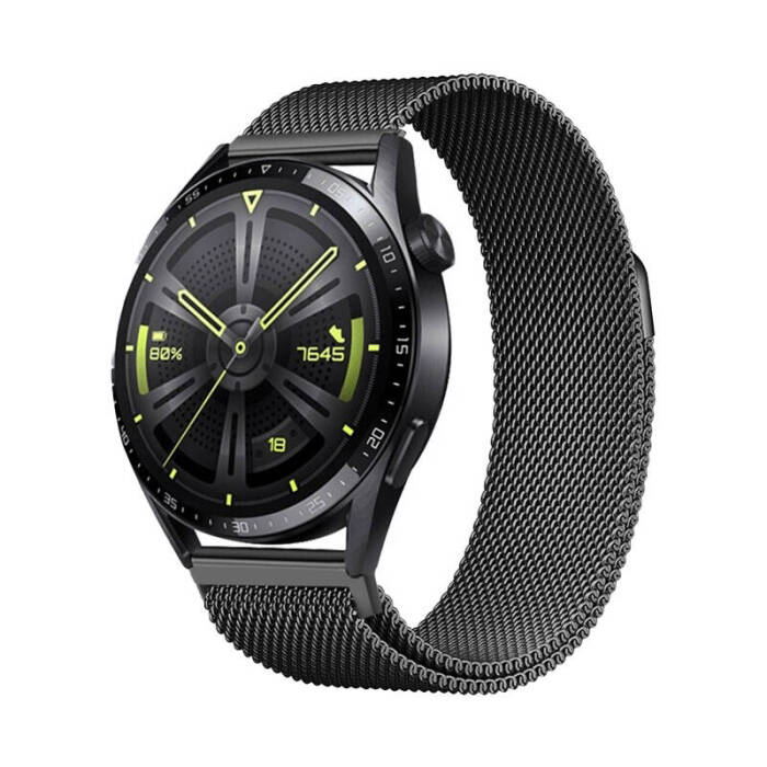 Xiaomi Amazfit Pace Zore Band-12 22mm Metal Hasır Kordon - 1