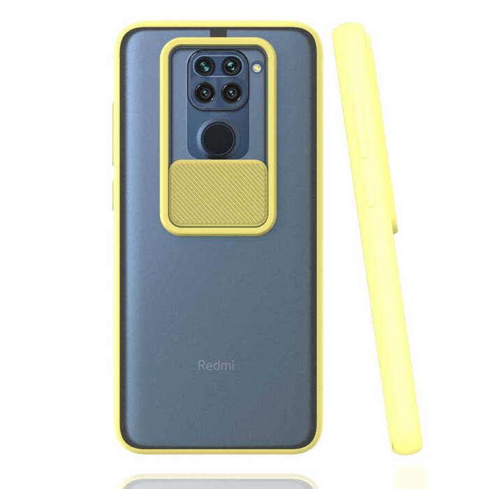 Xiaomi Redmi Note 9 Kılıf Zore Lensi Kapak - 7