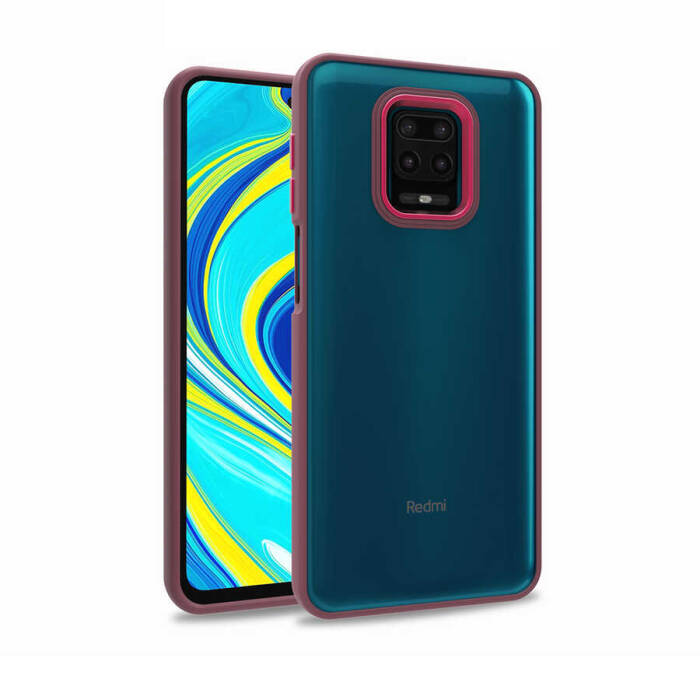 Xiaomi Redmi Note 9 Pro Kılıf Zore Flora Kapak - 1